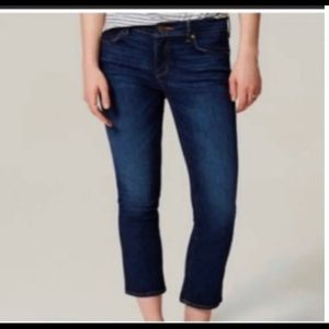 Loft Modern Denim Crop Jeans Size 12